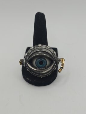 Alchemy Of England Steampunk Automaton Eye Ring
